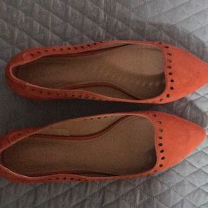 Brand New suede flats